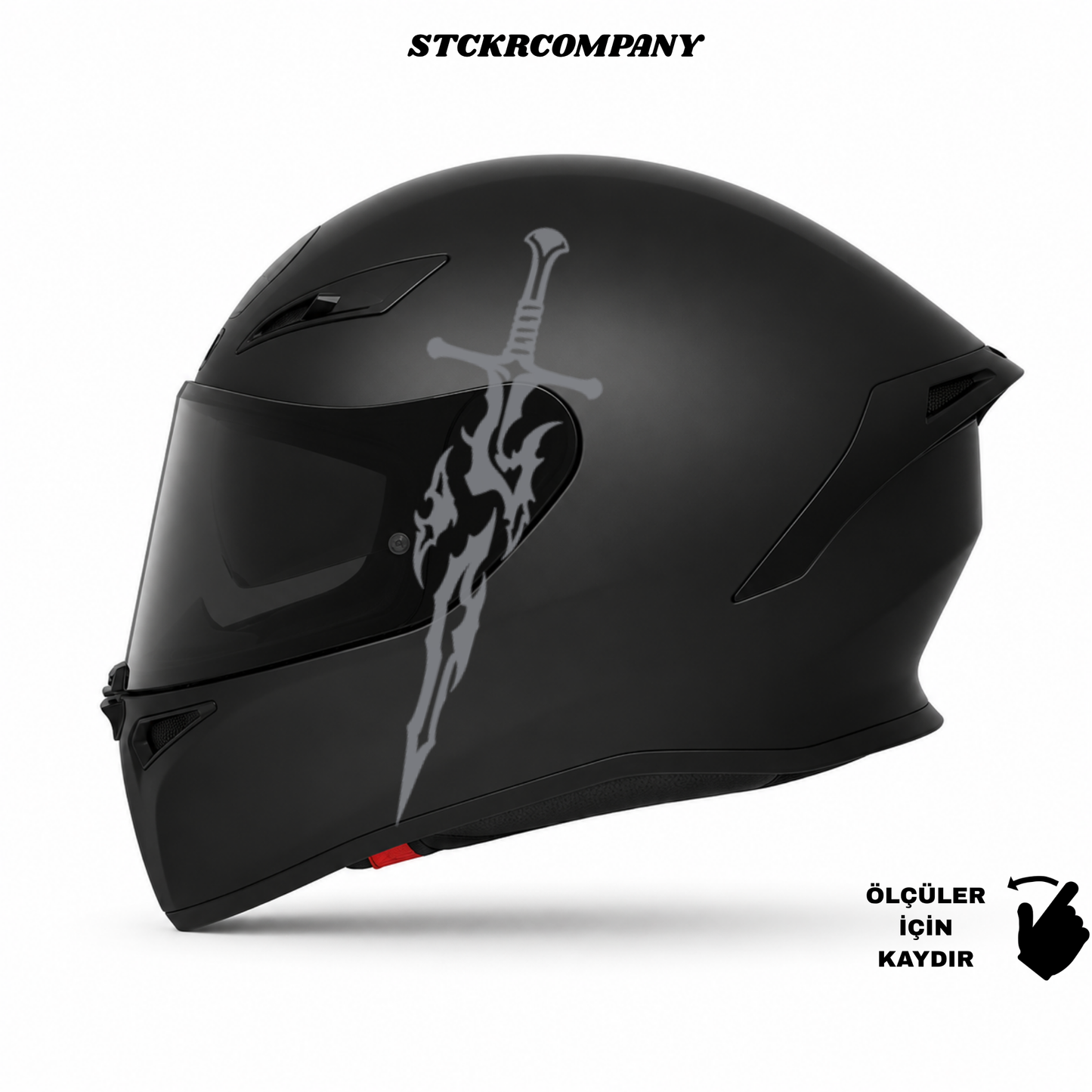 Kılıç Kask Sticker