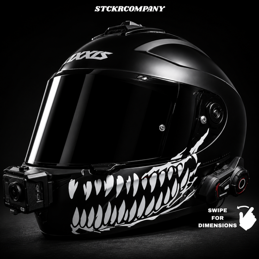 Ruroc Diş Kask Sticker | STCKRCOMPANY
