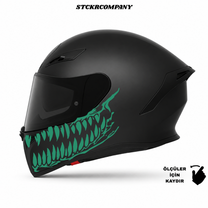 Ruroc Diş Kask Sticker