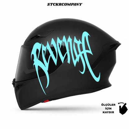 Revenge Kask Sticker